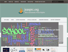 Tablet Screenshot of jeasprc.org